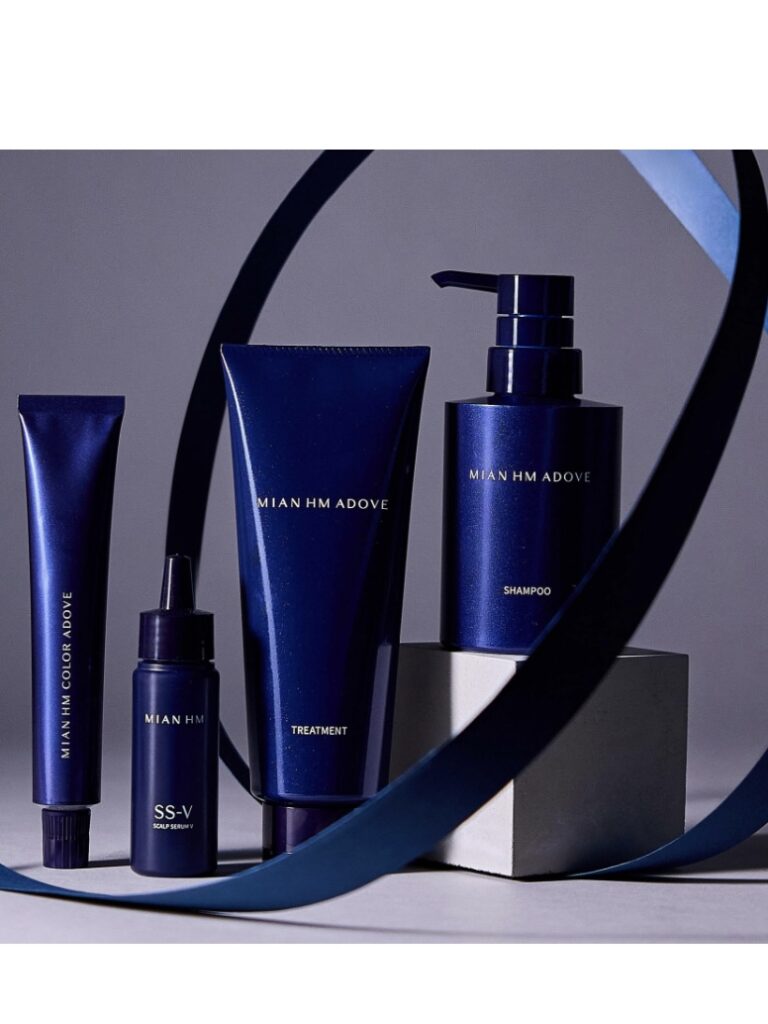 アドーブヘアケアシリーズ(MIAN HM ADOVE)シャンプーとトリートメント。髪のツヤとまとまりを高める新
